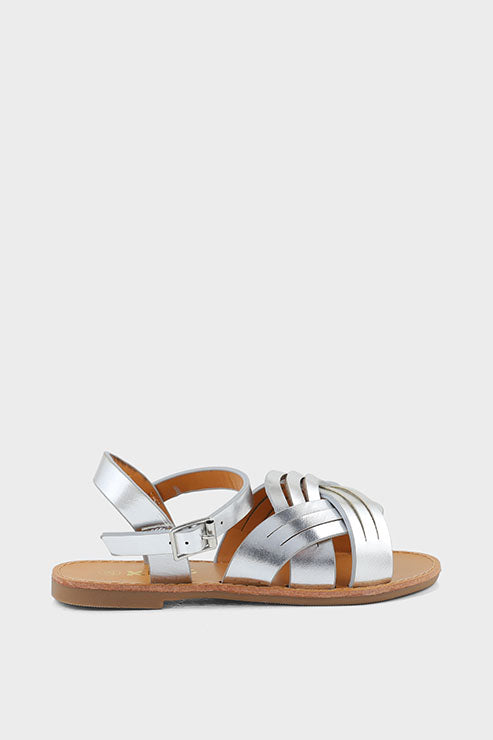 Girls Casual Sandal GQ1009-Silver