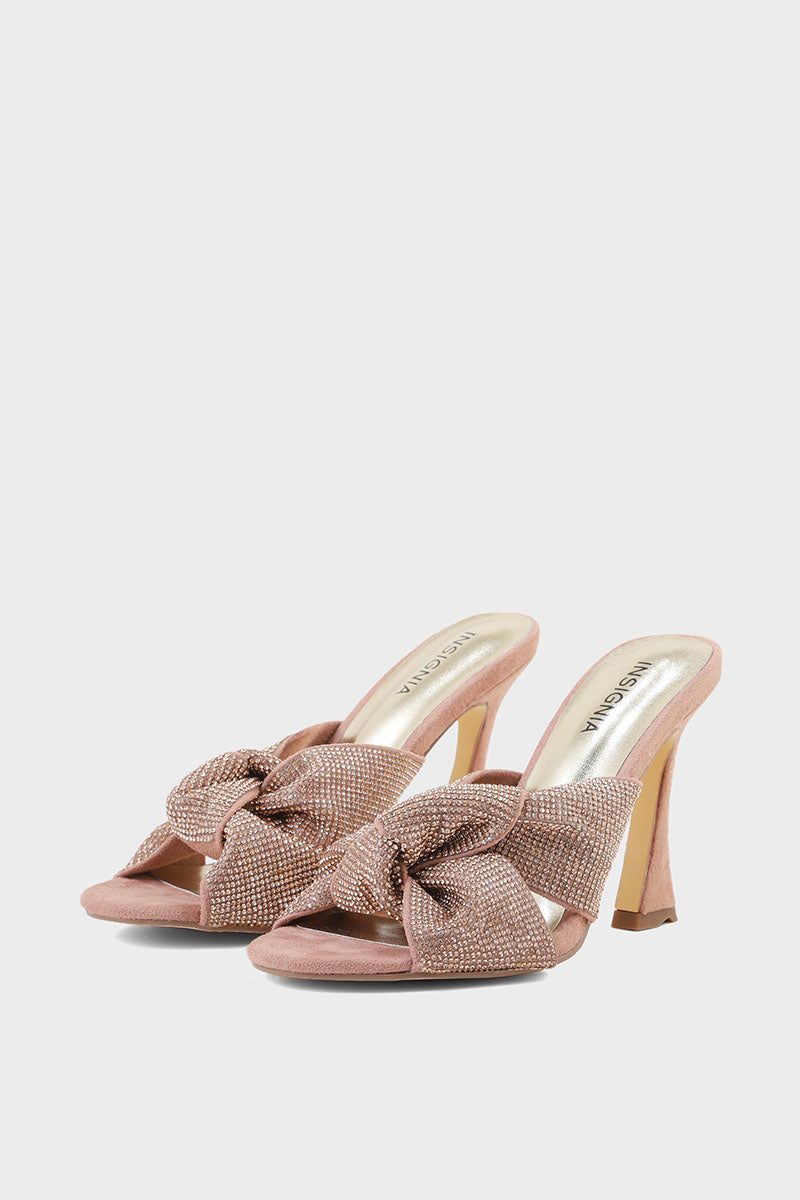 Party Wear Slip On I29294-Nude Pink