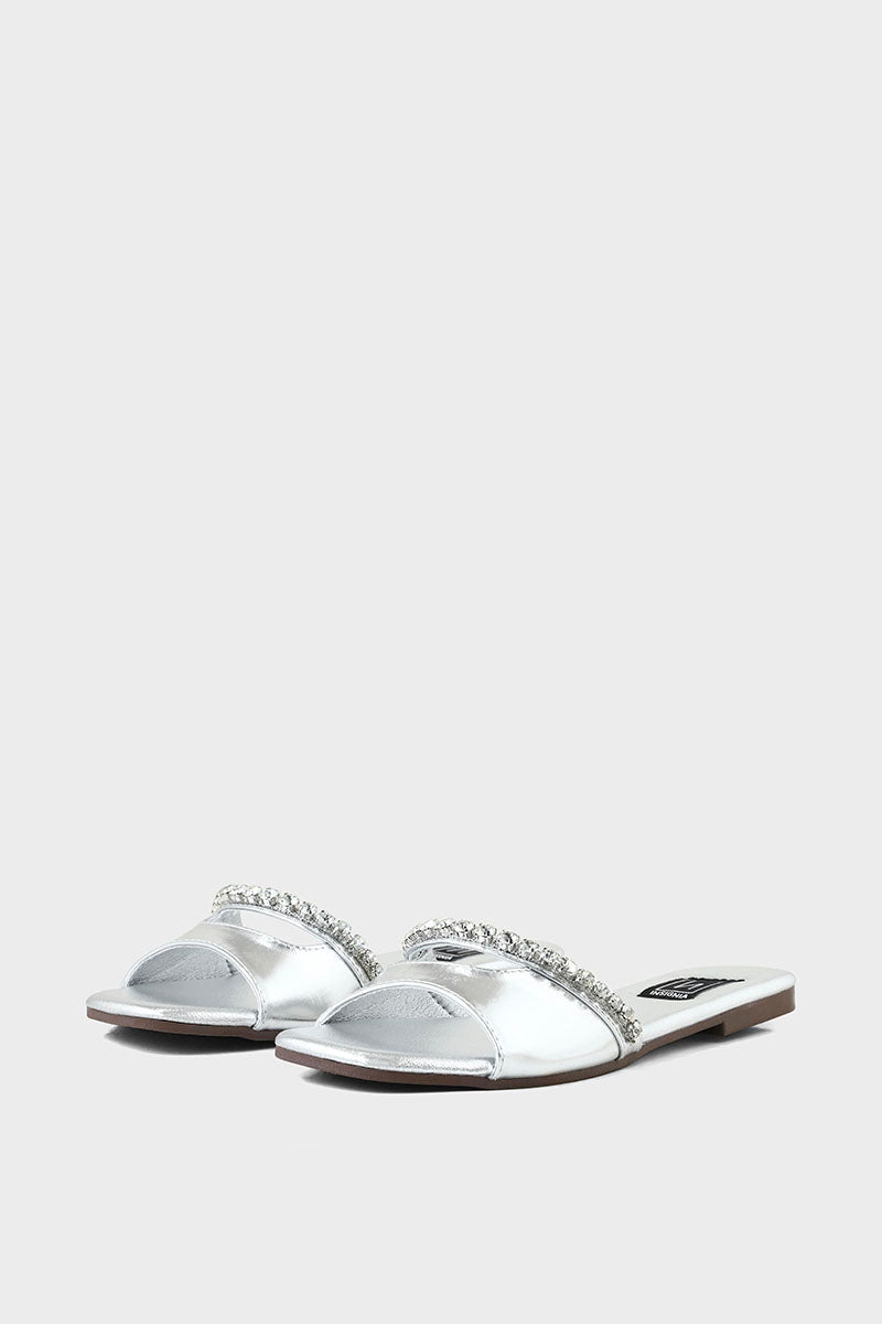 Casual Slip On IC0029-Silver