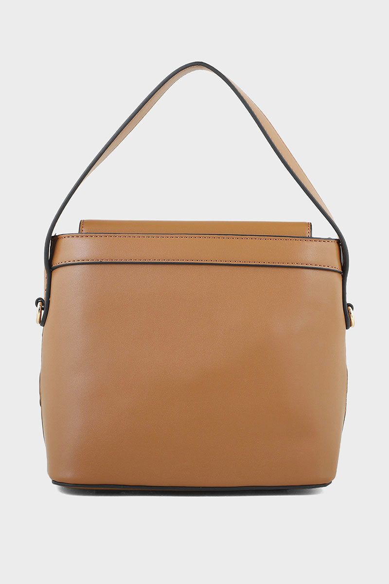 Bucket Hand Bags BH0021-Brown