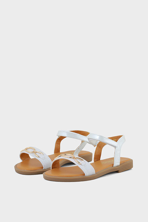 Girls Casual Sandal GQ1011-White