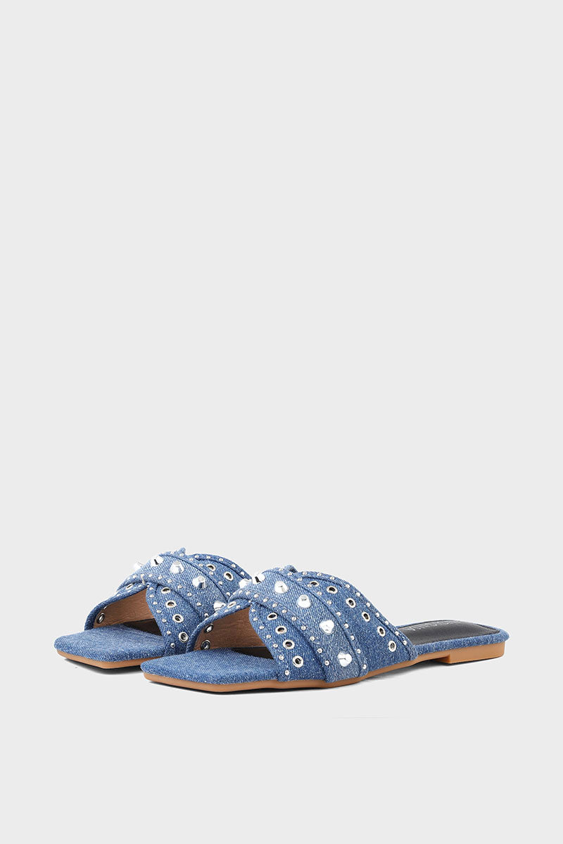 Casual Slip On I17242-Blue