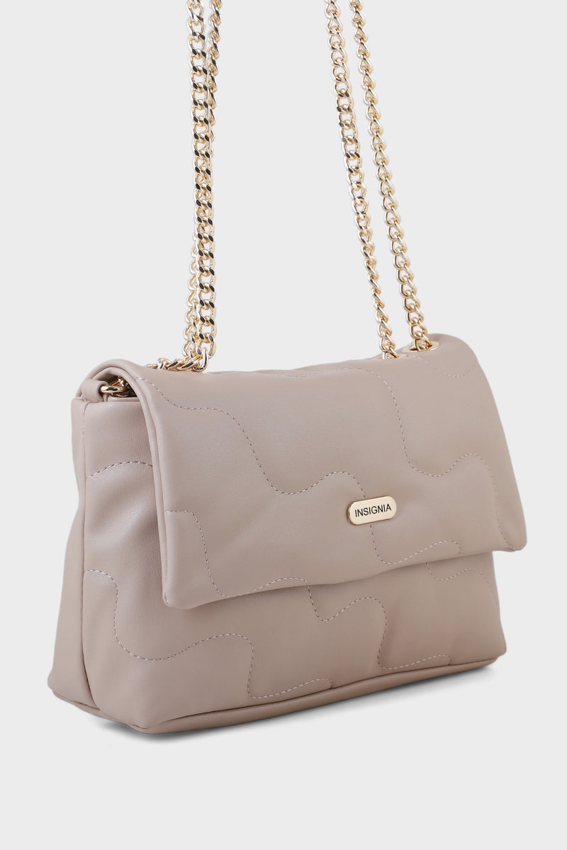 Hobo Hand Bags B15146-Cream