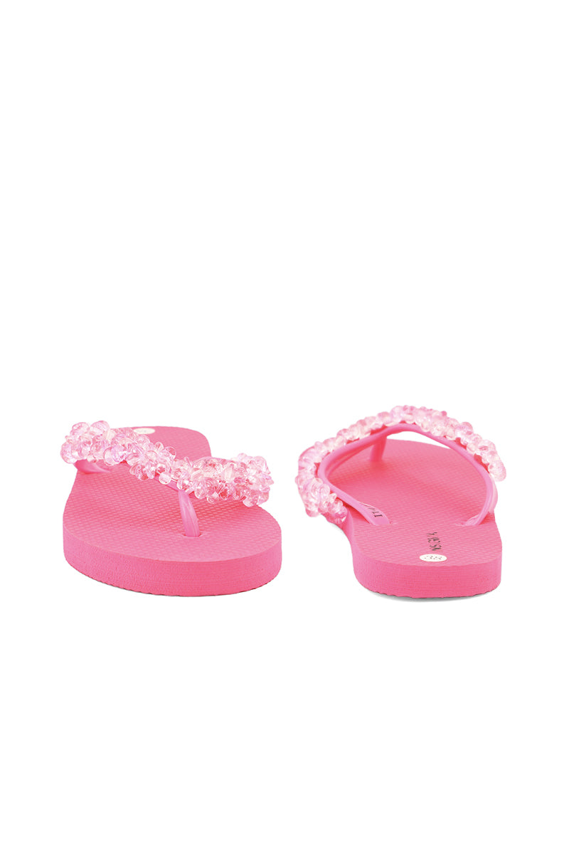 Casual Flip Flop I14135-Fuchsia