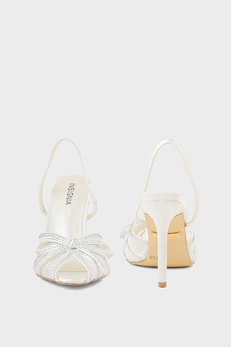 Party Wear Sandal I23726-White