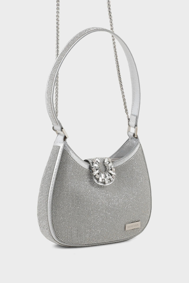 Saddle Shoulder Bags BS2010-Silver