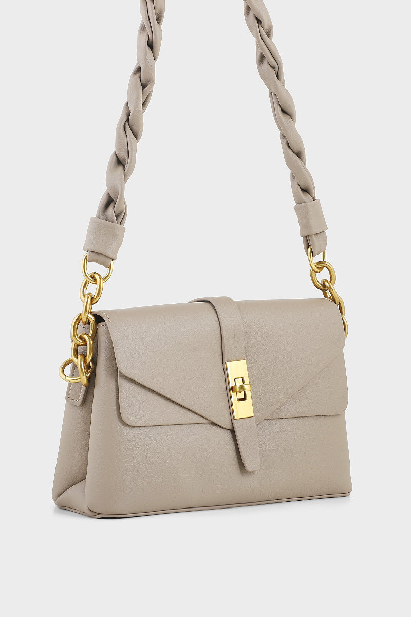 Women Flap Shoulder Bags BS2011-Grey