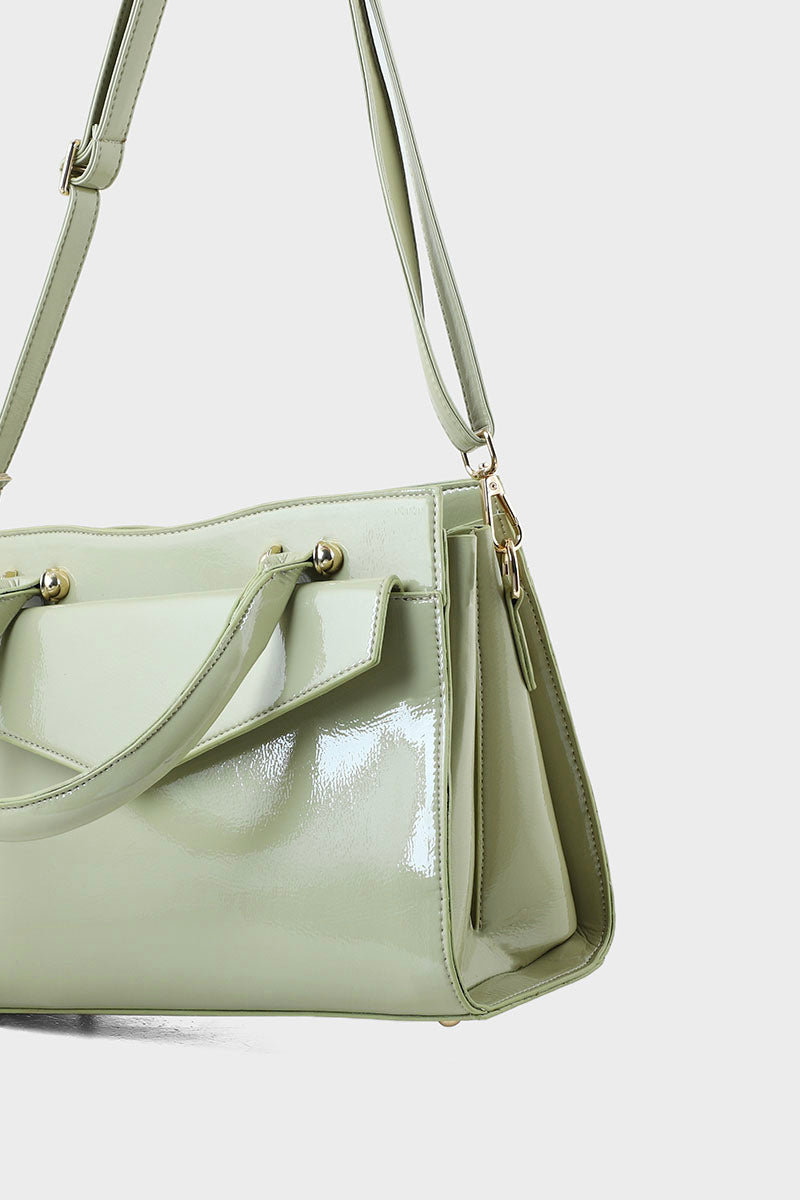 Top Handle Hand Bags BH0031-Mint Green