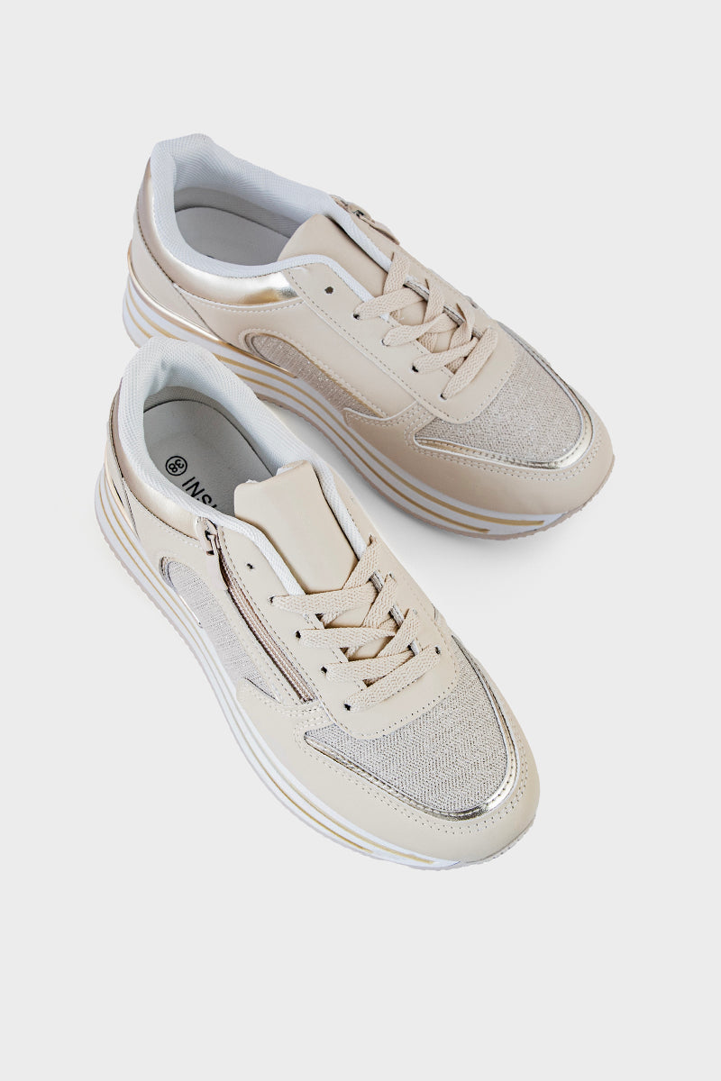 Casual Sneakers IC7522-Beige