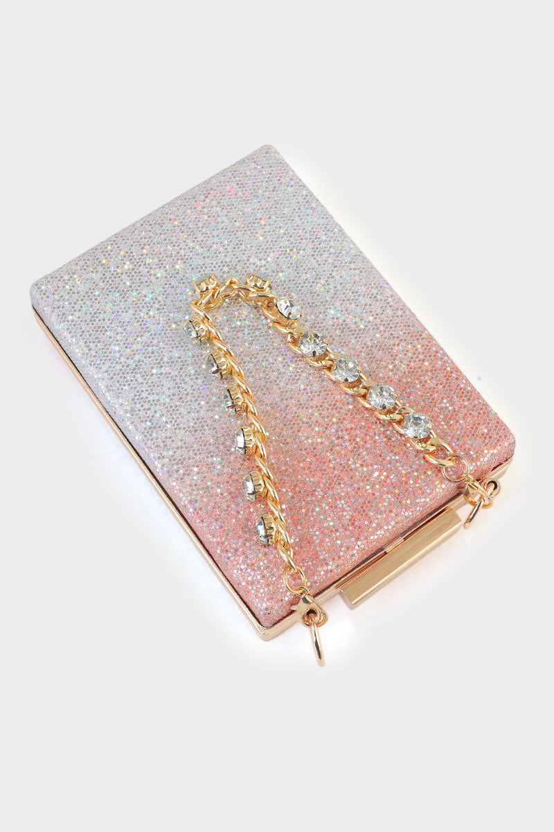 Party Wear Clutch BK4006-Pink