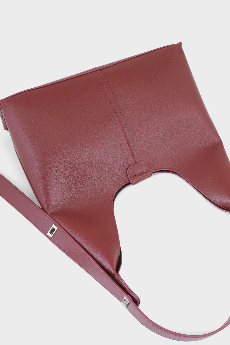 Hobo Hand Bags BS2013-Maroon